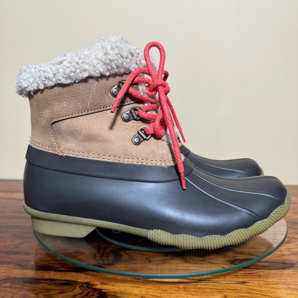 Sperry Saltwater Tan Alpine Bootie size 10 - Picture 1 of 16